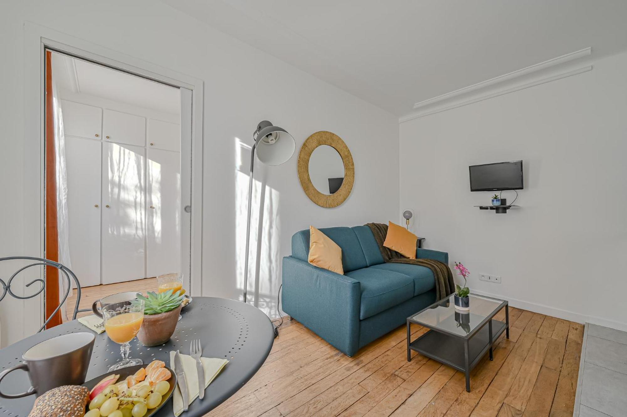 Apartmán Le Poetique Niche Au Pied Du Sacre-Coeur Paříž Exteriér fotografie